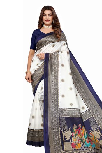 Art Silk Casual Wear Printed Saree SR05170276