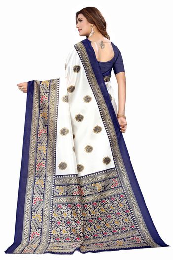 Art Silk Casual Wear Printed Saree SR05170285