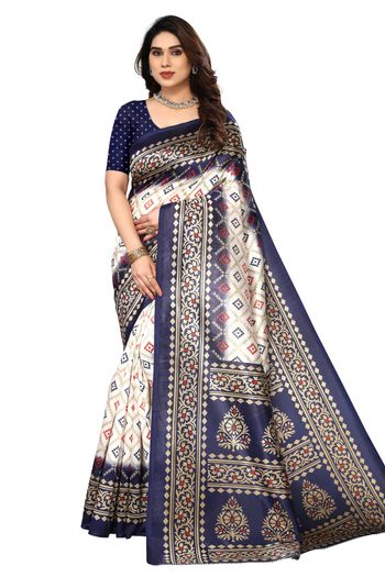 Art Silk Casual Wear Printed Saree SR05170296