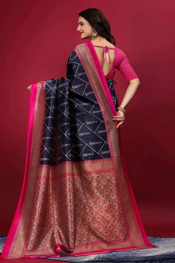 Art Silk Casual Wear Printed Saree SR05170317