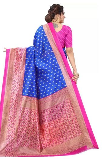 Art Silk Casual Wear Printed Saree SR05170340