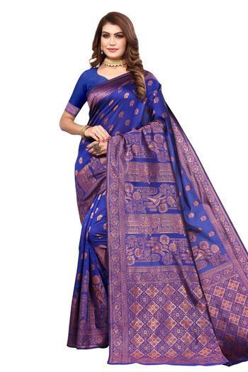 Art Silk Casual Wear Printed Saree SR05170397