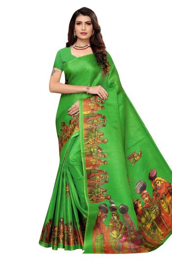 Art Silk Casual Wear Printed Saree SR05170252