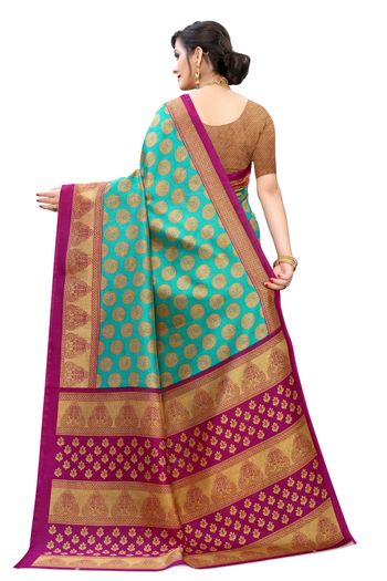 Art Silk Casual Wear Printed Saree SR05170261