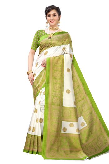 Art Silk Casual Wear Printed Saree SR05170266