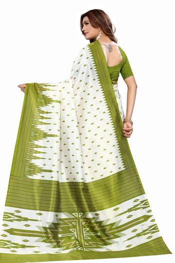 Art Silk Casual Wear Printed Saree SR05170272