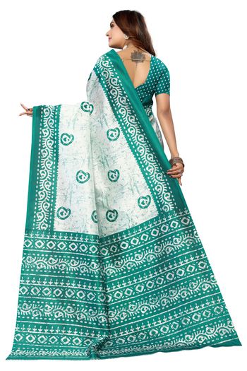 Art Silk Casual Wear Printed Saree SR05170281