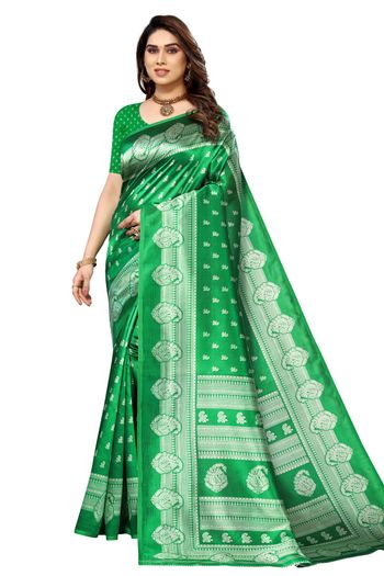 Art Silk Casual Wear Printed Saree SR05170294