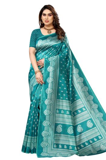 Art Silk Casual Wear Printed Saree SR05170295