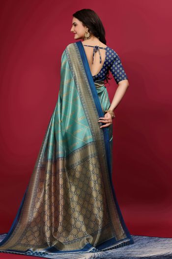 Art Silk Casual Wear Printed Saree SR05170320