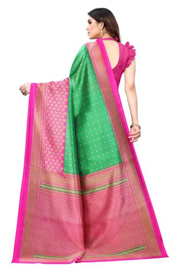 Art Silk Casual Wear Printed Saree SR05170333