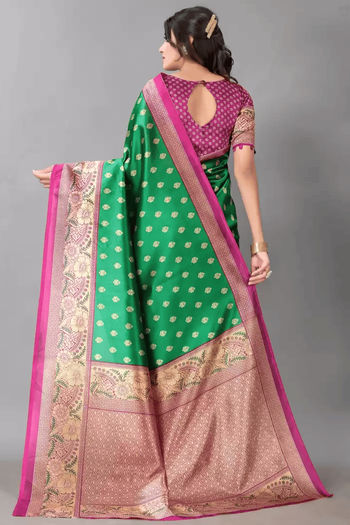 Art Silk Casual Wear Printed Saree SR05170336