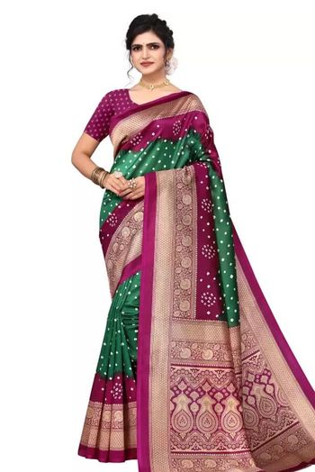 Art Silk Casual Wear Printed Saree SR05170350