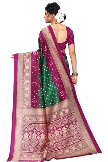 Art Silk Casual Wear Printed Saree SR05170350