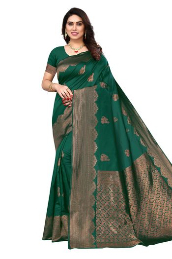 Art Silk Casual Wear Printed Saree SR05170389