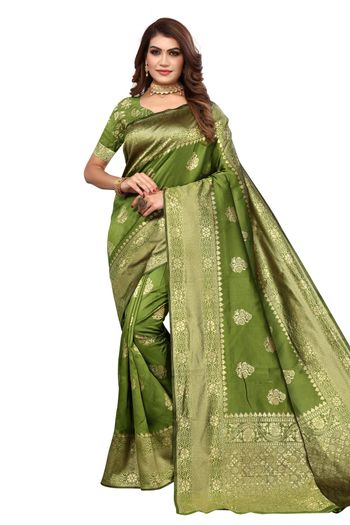 Art Silk Casual Wear Printed Saree SR05170398