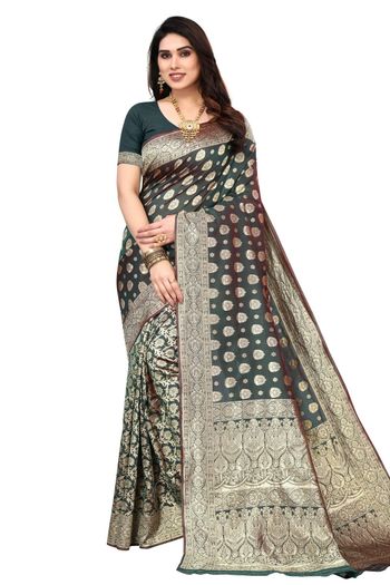 Art Silk Casual Wear Printed Saree SR05170377