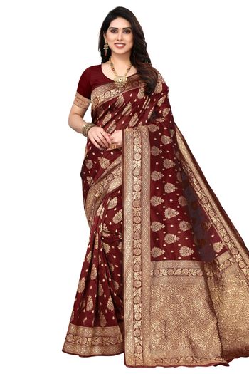 Art Silk Casual Wear Printed Saree SR05170371