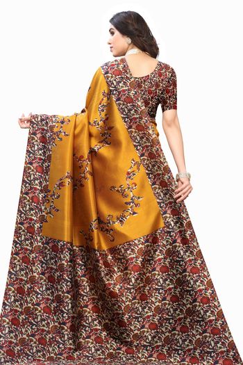 Art Silk Casual Wear Printed Saree SR05170236