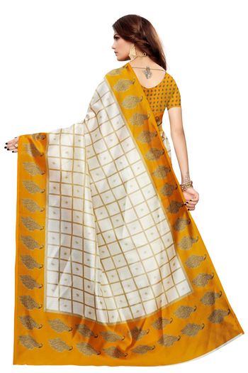 Art Silk Casual Wear Printed Saree SR05170242