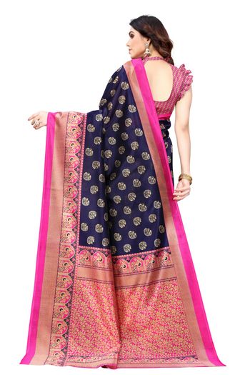 Art Silk Casual Wear Printed Saree SR05170326