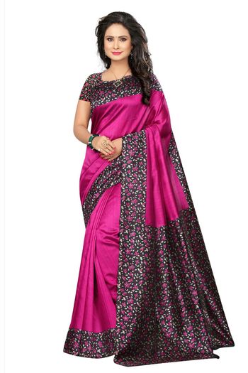 Art Silk Casual Wear Printed Saree SR05170230