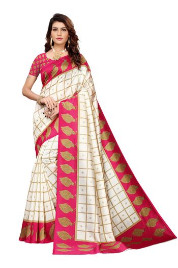 Art Silk Casual Wear Printed Saree SR05170240