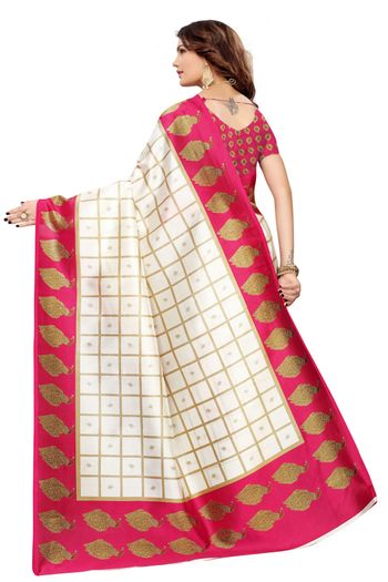 Art Silk Casual Wear Printed Saree SR05170240