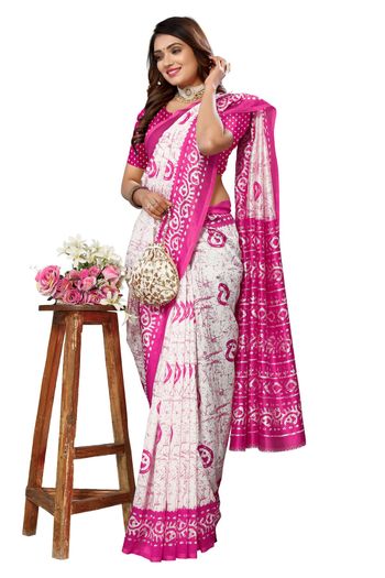 Art Silk Casual Wear Printed Saree SR05170280