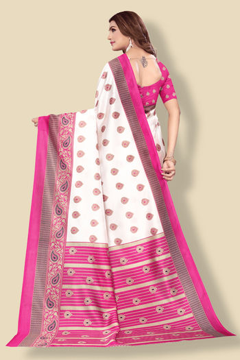 Art Silk Casual Wear Printed Saree SR05170289