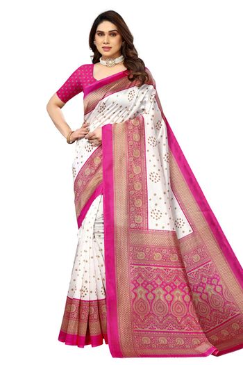 Art Silk Casual Wear Printed Saree SR05170290