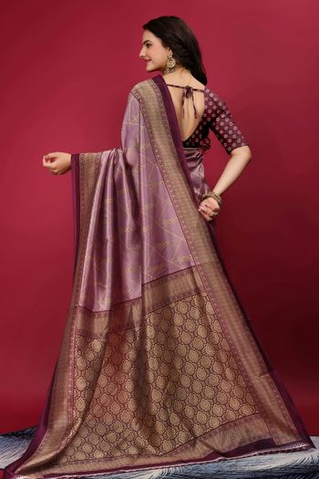 Art Silk Casual Wear Printed Saree SR05170314