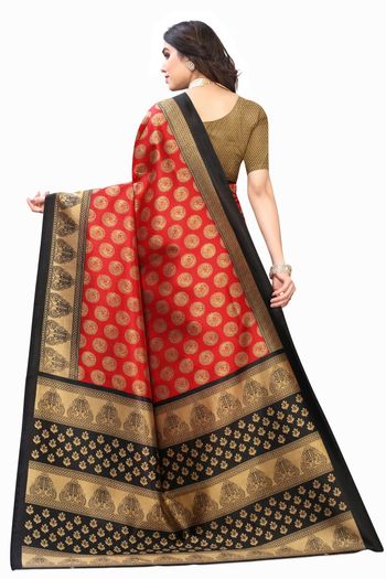 Art Silk Casual Wear Printed Saree SR05170260