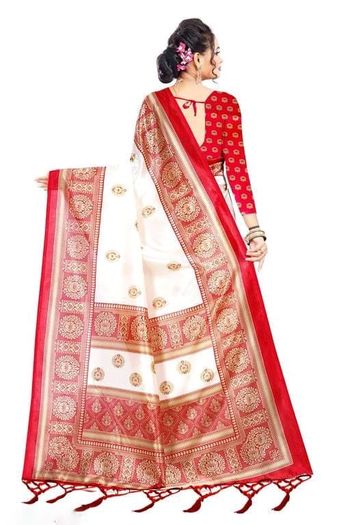 Art Silk Casual Wear Printed Saree SR05170264