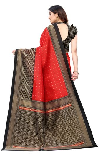 Art Silk Casual Wear Printed Saree SR05170331