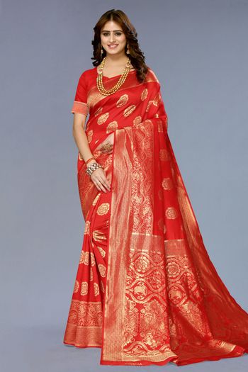 Art Silk Casual Wear Printed Saree SR05170415