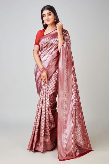 Art Silk Casual Wear Printed Saree SR05170423