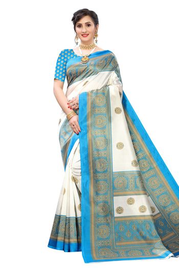 Art Silk Casual Wear Printed Saree SR05170265