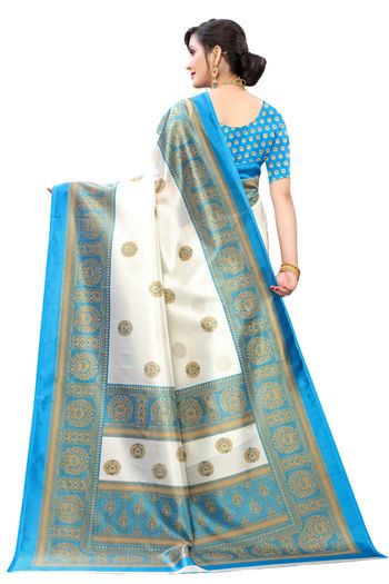 Art Silk Casual Wear Printed Saree SR05170265