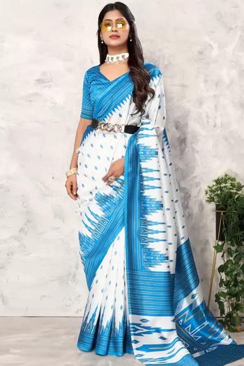 Art Silk Casual Wear Printed Saree SR05170275