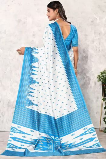 Art Silk Casual Wear Printed Saree SR05170275