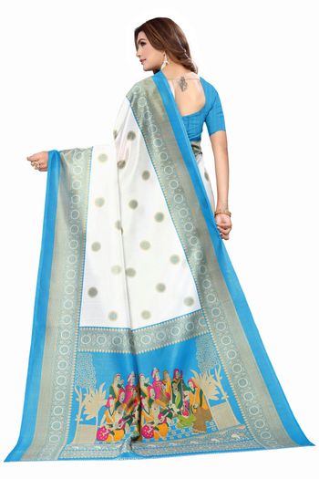 Art Silk Casual Wear Printed Saree SR05170279