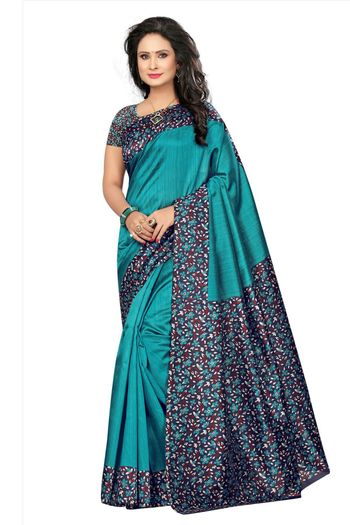 Art Silk Casual Wear Printed Saree SR05170231