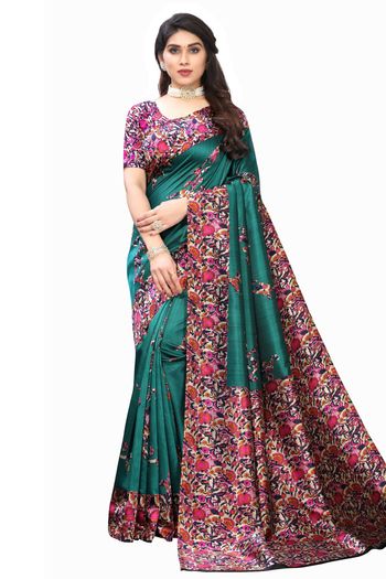 Art Silk Casual Wear Printed Saree SR05170235