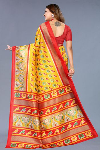 Art Silk Casual Wear Printed Saree SR05170300