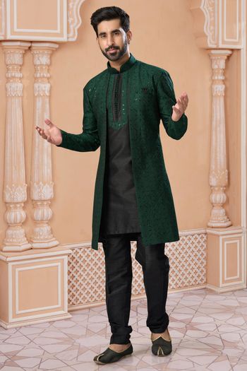 Banglori Silk Stitched Sherwani KP04126227