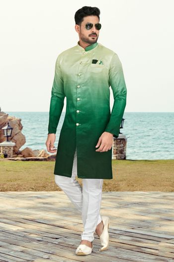 Champion Silk Stitched Indo Western Sherwani KP04126173