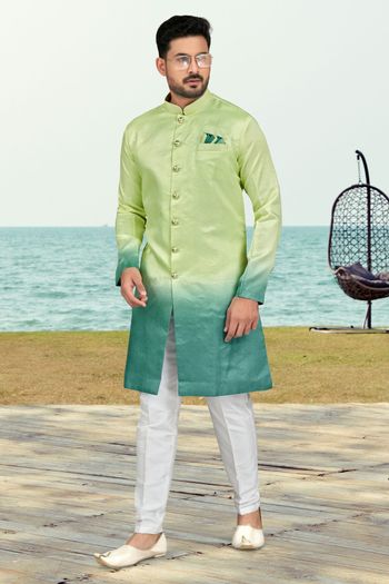 Champion Silk Stitched Indo Western Sherwani KP04126171