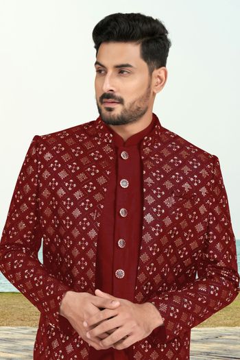 Champion Silk Stitched Sherwani KP04126208