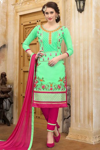 Cotton Unstitched Straight Suit SM03230719